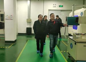 澗西區(qū)委書記、高新區(qū)黨工委書記謝峰到麥斯克電子調(diào)研慰問